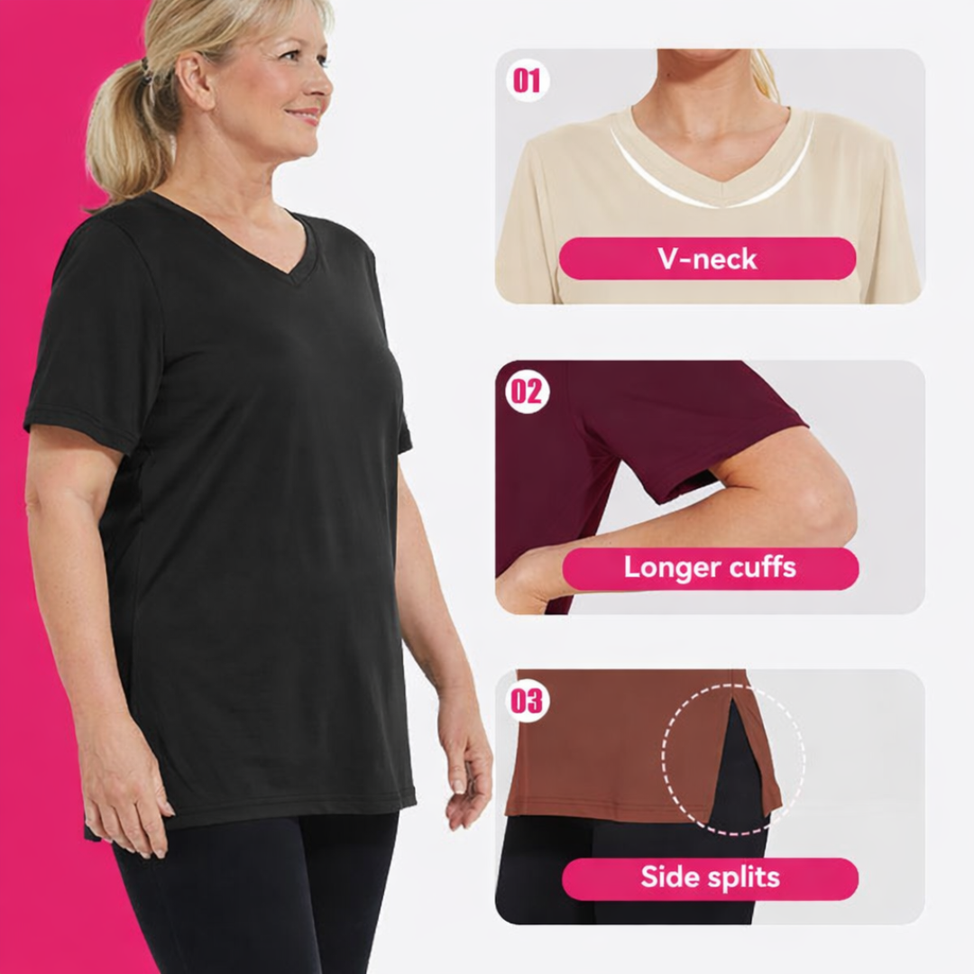 SELENA™ - Casual Loose Fit Tee (Pack of 3)
