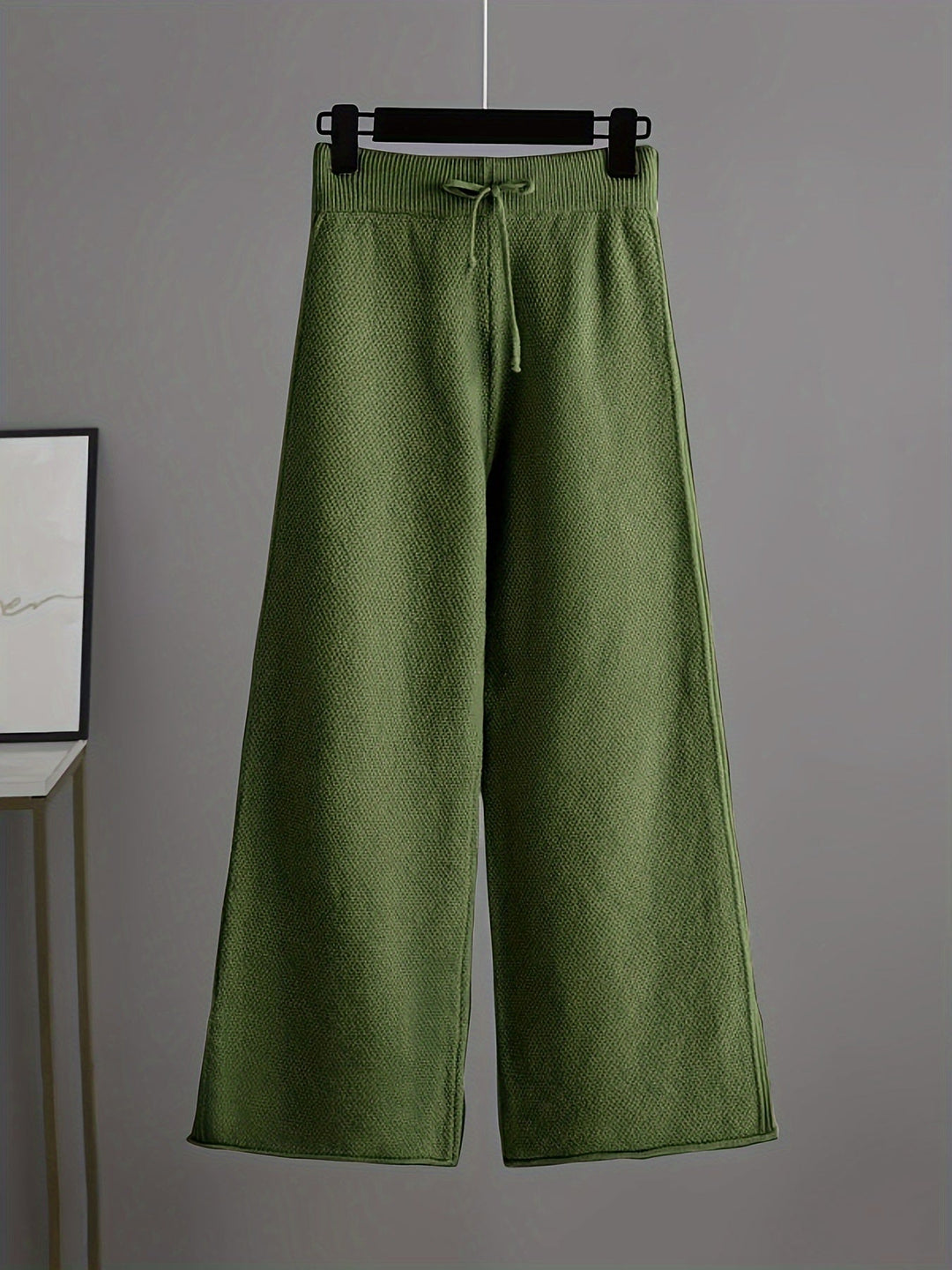 Emily™ Cozy Knit Loungewear Set | Relaxed Sweater and Wide-Leg Trousers