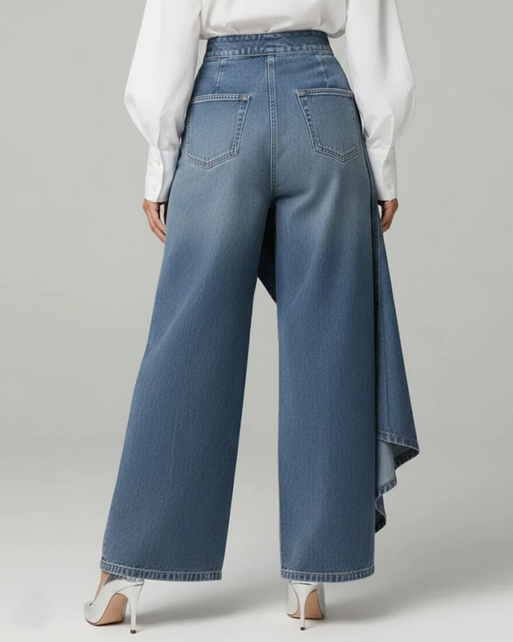 Stephanie™ - Denim Wrap Trousers