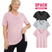 SELENA™ - Casual Loose Fit Tee (Pack of 3)