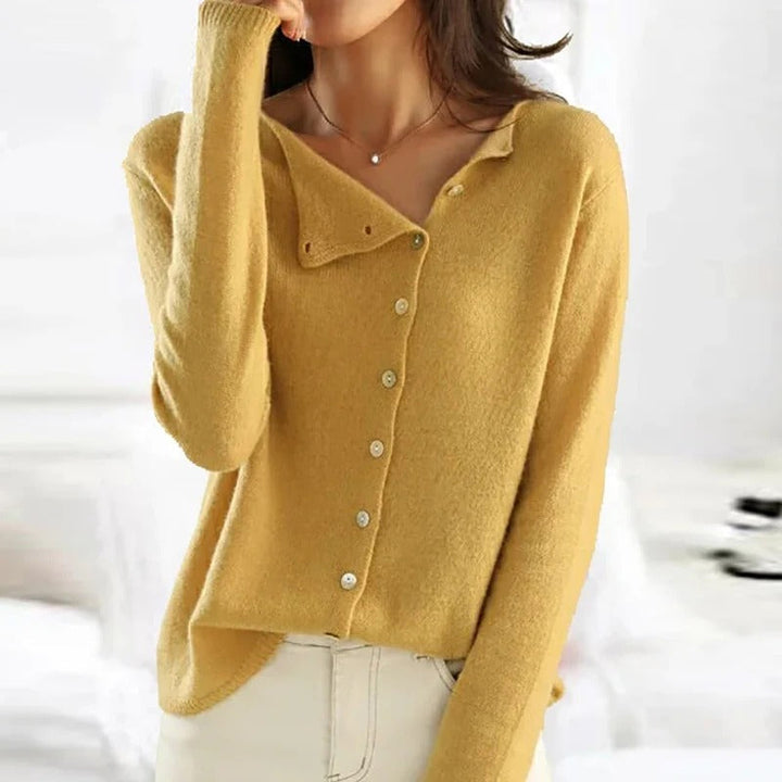ANAIS™ - Luxe Buttoned Sweater
