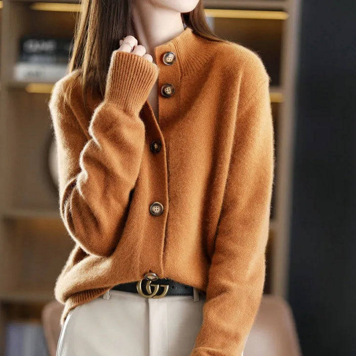 ELARA™ - Luxe Buttoned Sweater