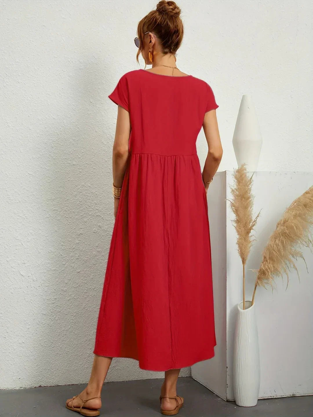 Gabrielle™ - Timeless Elegance Midi Dress