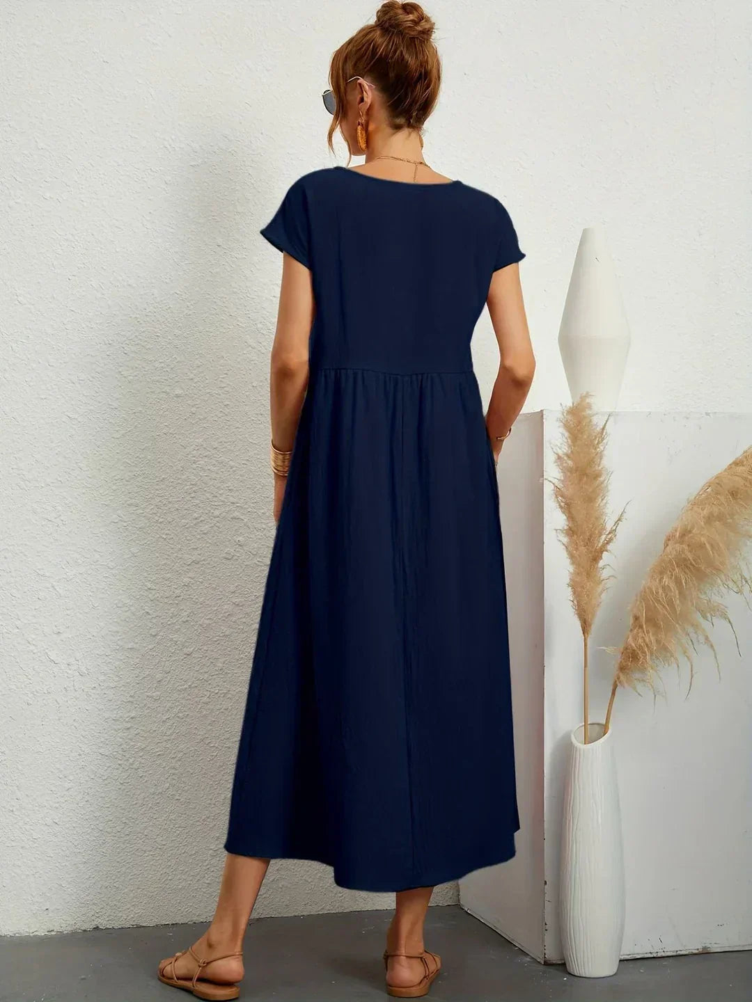 Gabrielle™ - Timeless Elegance Midi Dress