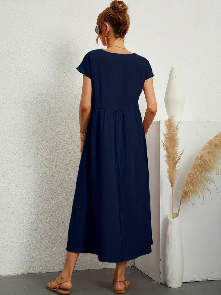 Gabrielle™ - Timeless Elegance Midi Dress