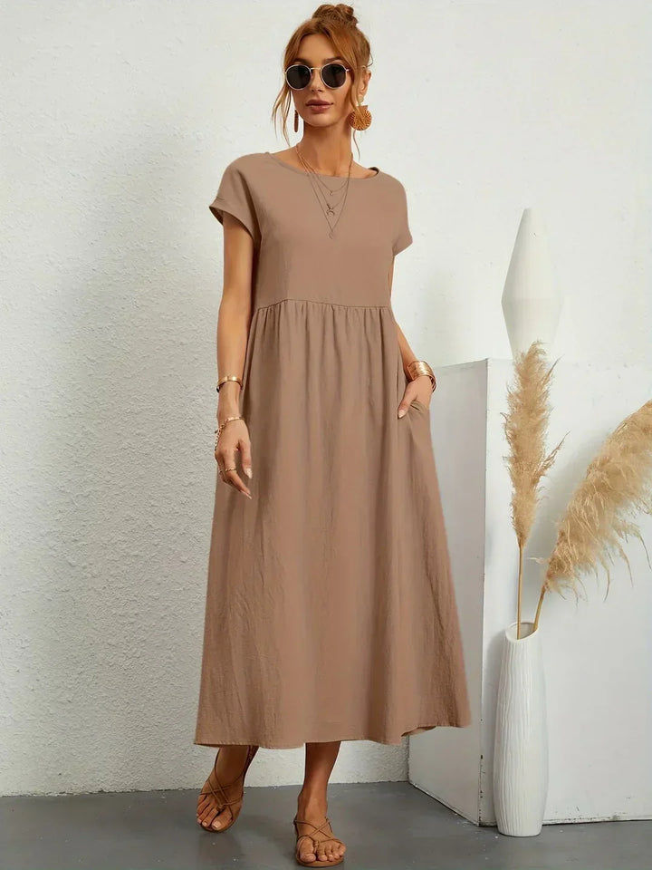 Gabrielle™ - Timeless Elegance Midi Dress
