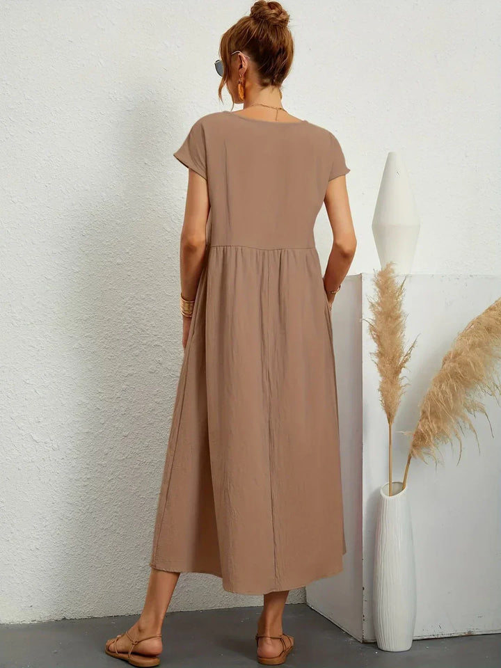 Gabrielle™ - Timeless Elegance Midi Dress