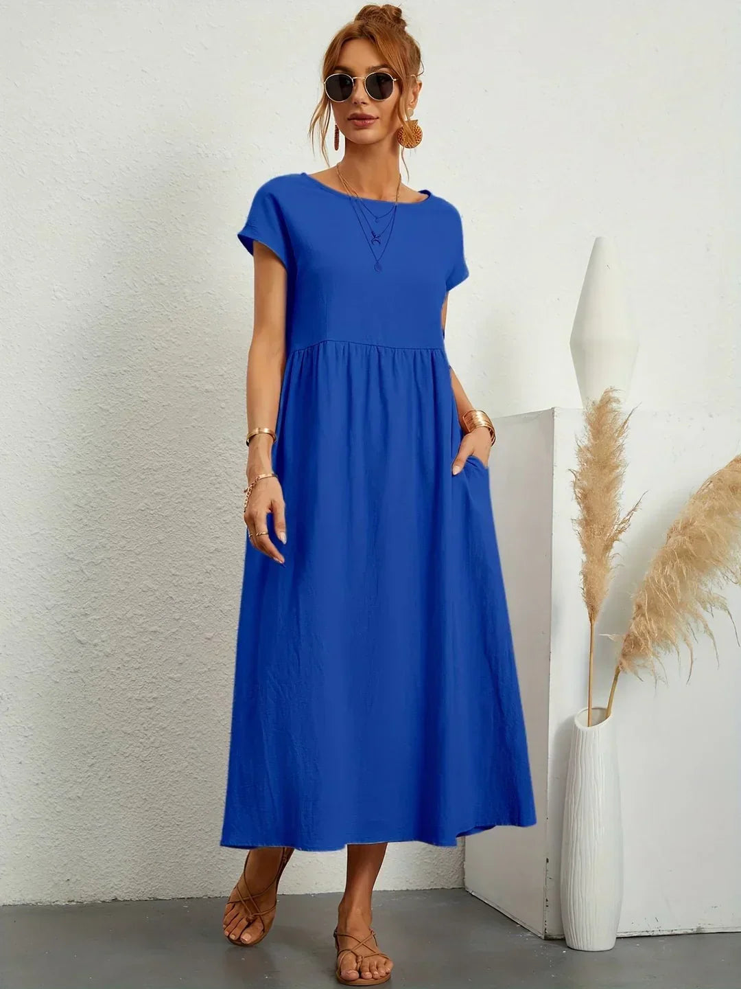 Gabrielle™ - Timeless Elegance Midi Dress