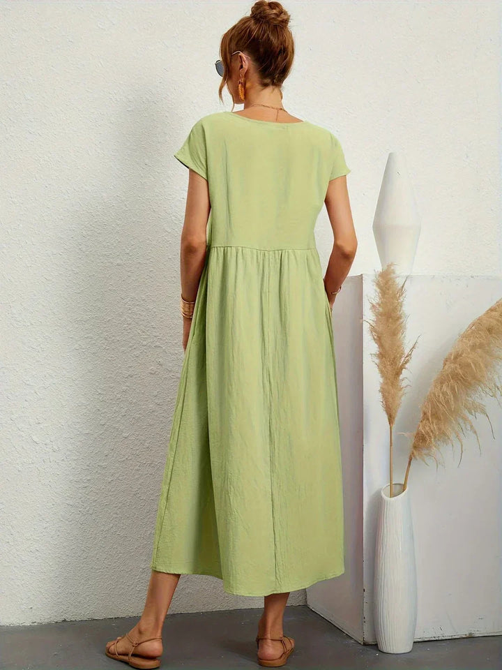 Gabrielle™ - Timeless Elegance Midi Dress