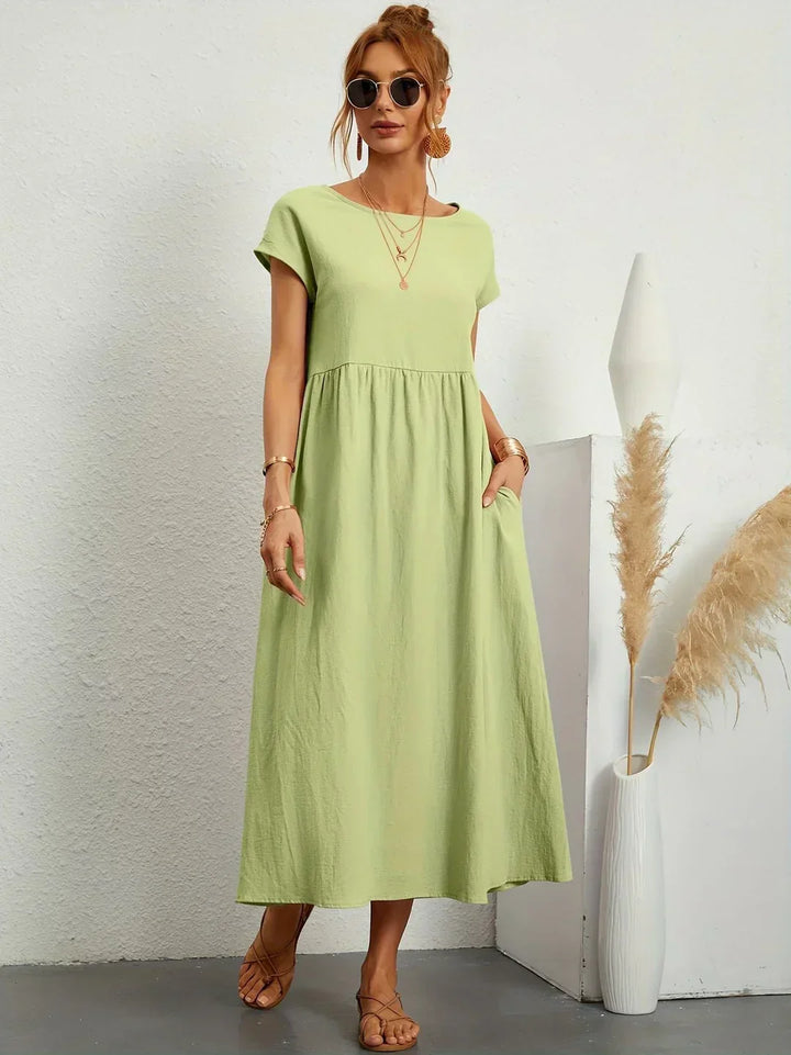 Gabrielle™ - Timeless Elegance Midi Dress