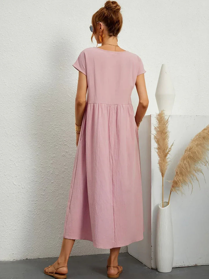 Gabrielle™ - Timeless Elegance Midi Dress