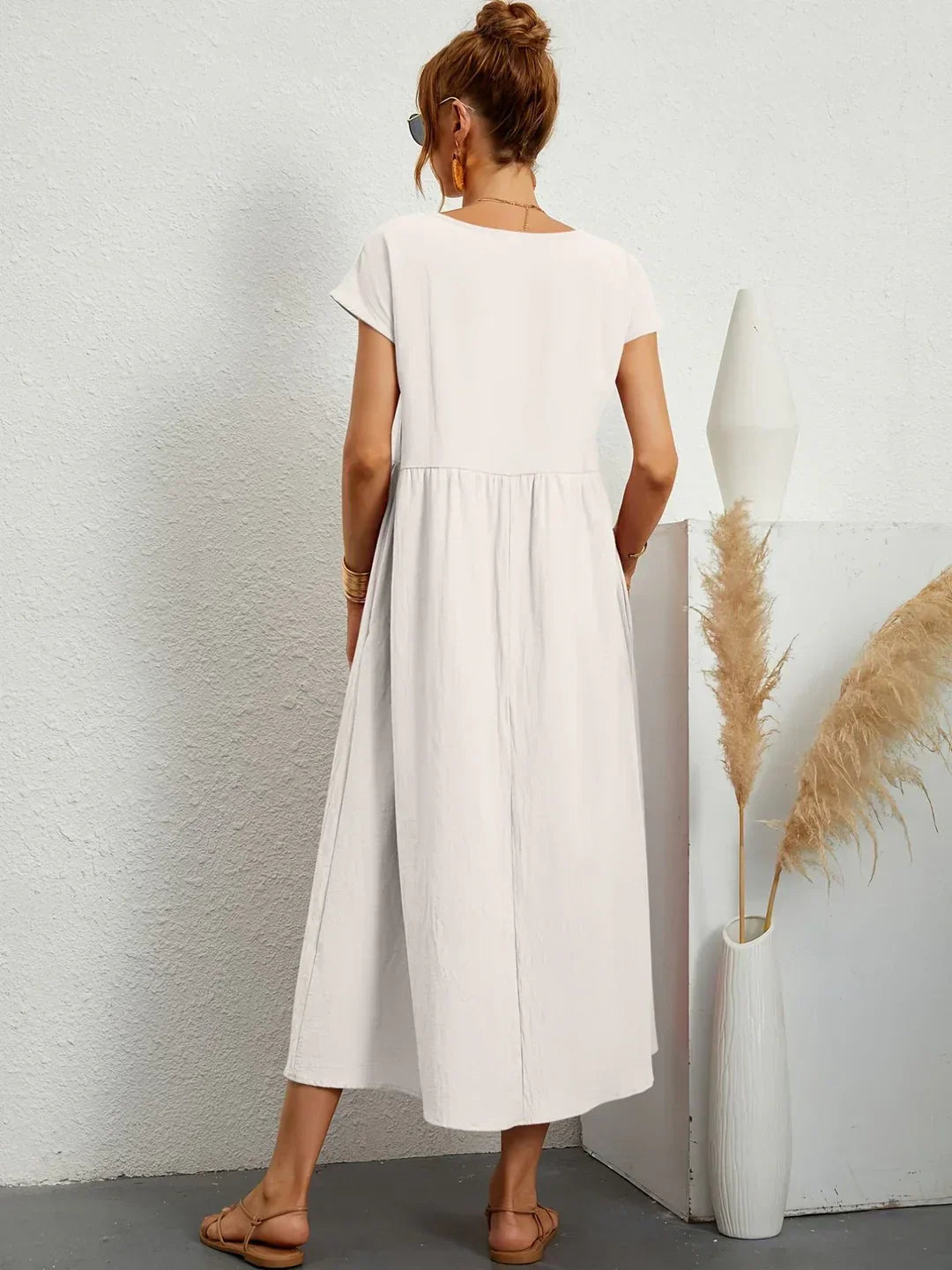 Gabrielle™ - Timeless Elegance Midi Dress