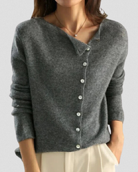 ANAIS™ - Luxe Buttoned Sweater