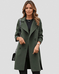 CELINA™ - Long Trench Coat