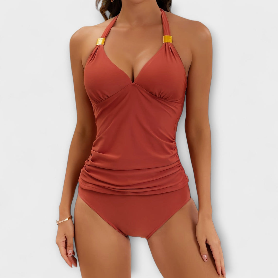 Sienna – Flattering Tankini with Tummy Coverage