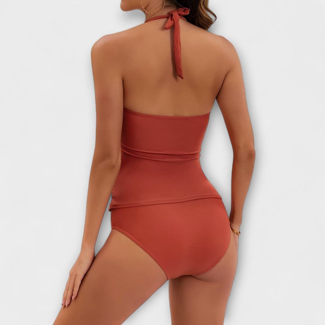 Sienna – Flattering Tankini with Tummy Coverage
