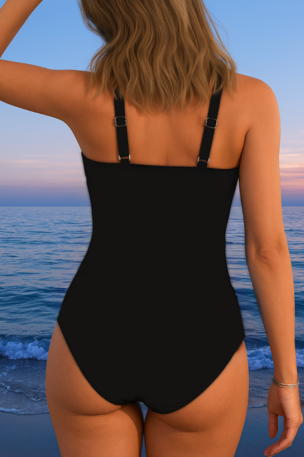 Women's Tummy Control Printed Swimsuit