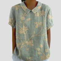MARLENE™ | Women Vintage Print Shirt