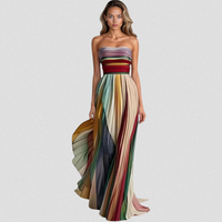 MARIGOLD™ – Bold & Flowing Strapless Dress