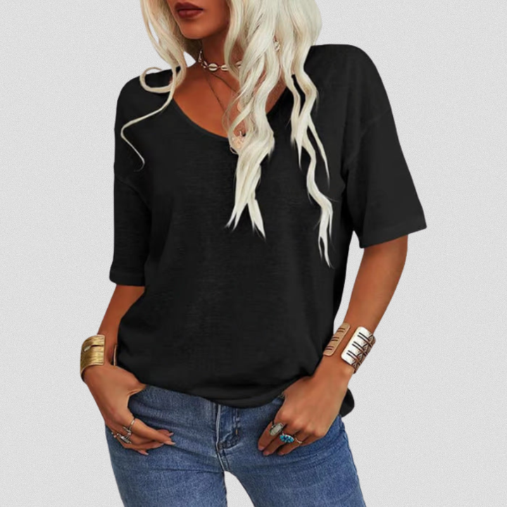 KRISANTA™ | Loose Lightweight Minimalist T-Shirt