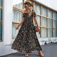 AMELISE™ – Vintage Casual Ruffle Summer Dress