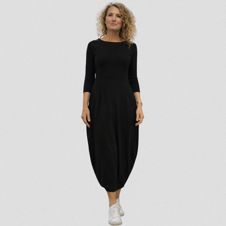 CORA™ - Casual Chic Midi Dress