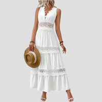 MAIKA™ - Lace V-Neck Dress