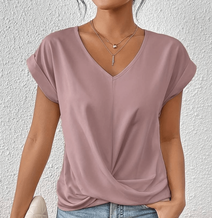 Luna | Flattering V-neck Top