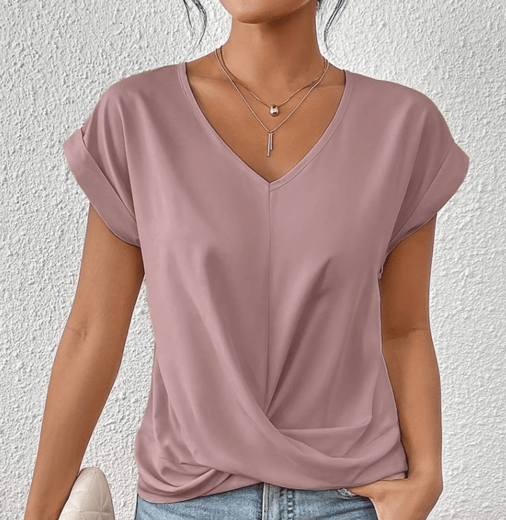 Luna | Flattering V-neck Top