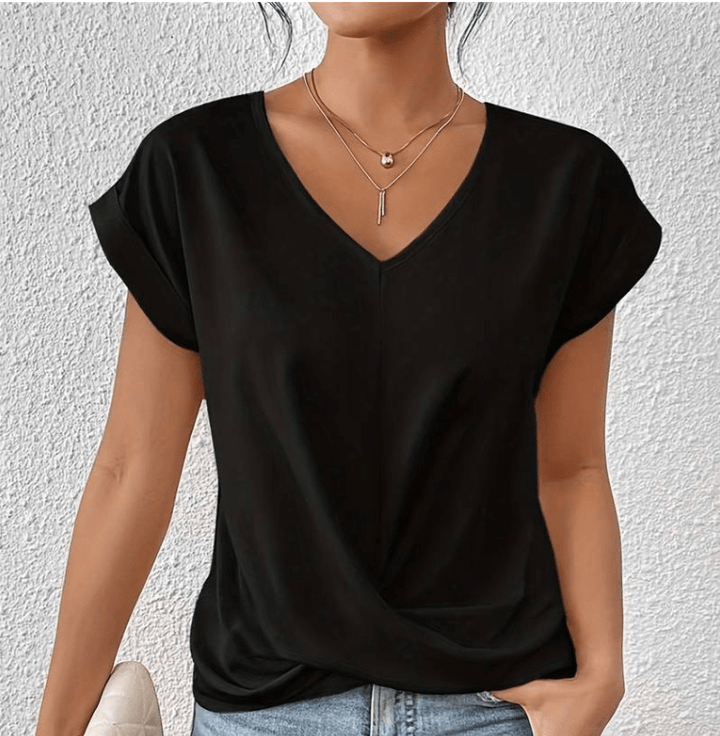 Luna | Flattering V-neck Top