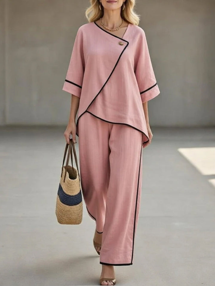 Victoria | Chic Linen Two-Piece