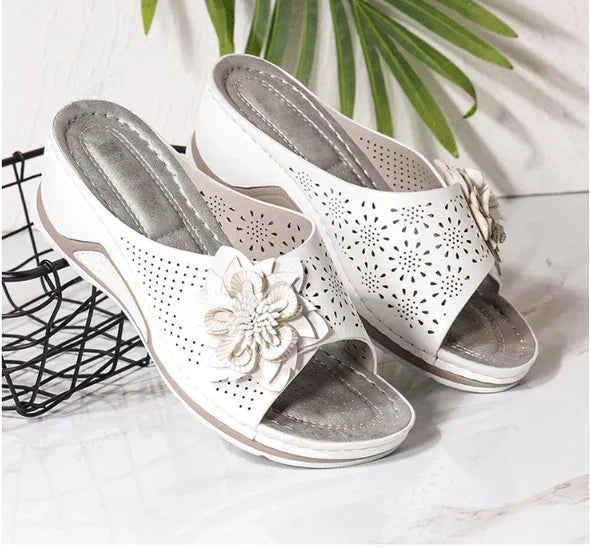 Susan - Soft Leather Orthopaedic Sandals with Arch Support