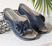 Susan - Soft Leather Orthopaedic Sandals with Arch Support