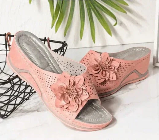 Susan - Soft Leather Orthopaedic Sandals with Arch Support